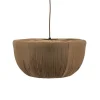 By Boo Hanglampen|Nuvia 1-lichts Hanglamp Small Bruin 45cm