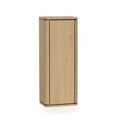 Maison Madera Wandkasten|Industriele Kasten|Nuvoro Zwevende Wandkast 1-deurs Blond Oak 45cm