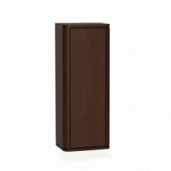 Maison Madera Wandkasten|Industriele Kasten|Nuvoro Zwevende Wandkast 1-deurs Dark Mango 45cm