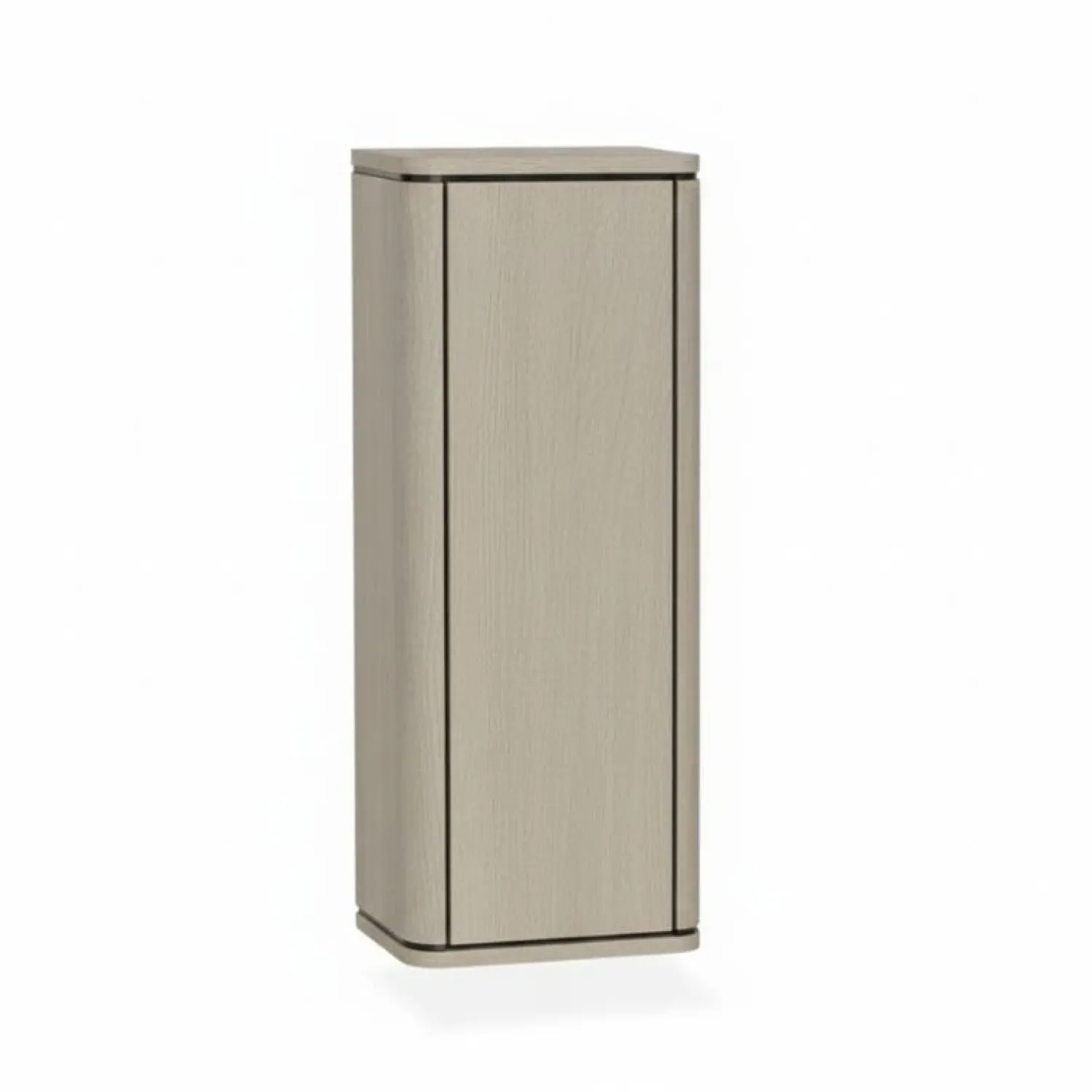 Maison Madera Wandkasten|Industriele Kasten|Nuvoro Zwevende Wandkast 1-deurs Misty Oak 45cm