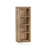 Maison Madera Vakkenkasten|Industriele Kasten|Nuvoro Zwevende Wandkast 4-vaks Mango 45cm