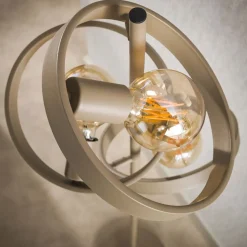 Kalfort Vloerlampen|Octavia 3-lichts Vloerlamp Beige