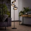 Kalfort Vloerlampen|Octavia 3-lichts vloerlamp industrieel