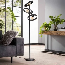 Kalfort Vloerlampen|Octavia 3-lichts vloerlamp industrieel