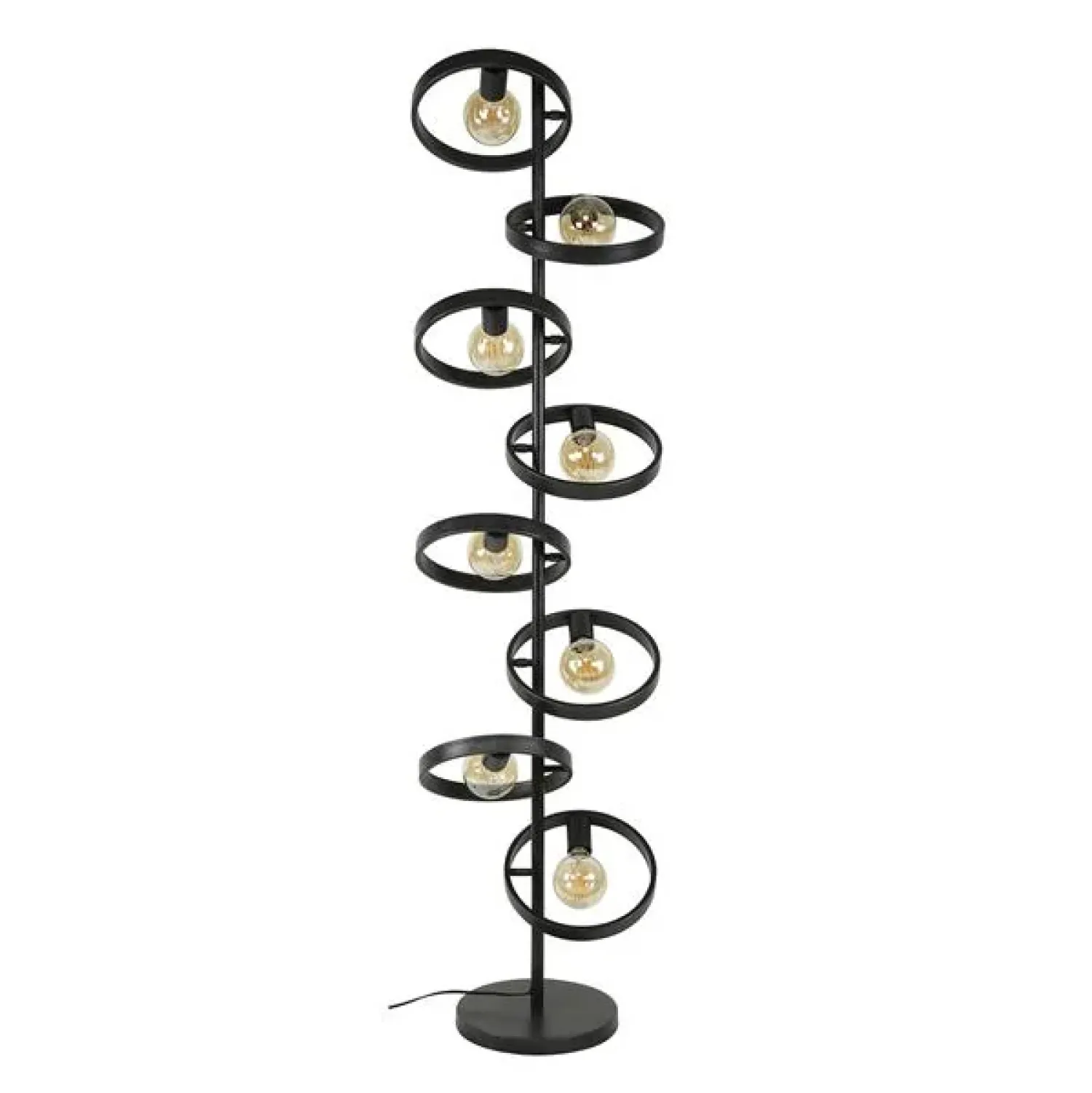 Kalfort Vloerlampen|Octavia 8-lichts vloerlamp industrieel
