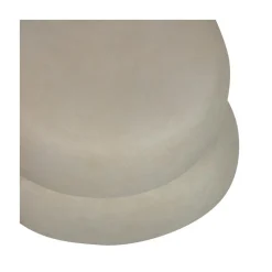 WOOOD Bijzettafels|Oda Bijzettafel Betonlook Groen/Grijs 41cm