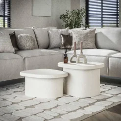 Kalfort Salontafels|Odyssey Salontafel set van 2 57cm