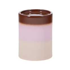 WOOOD Bijzettafels|Ollo Bijzettafel rond Roze/Bruin 35cm