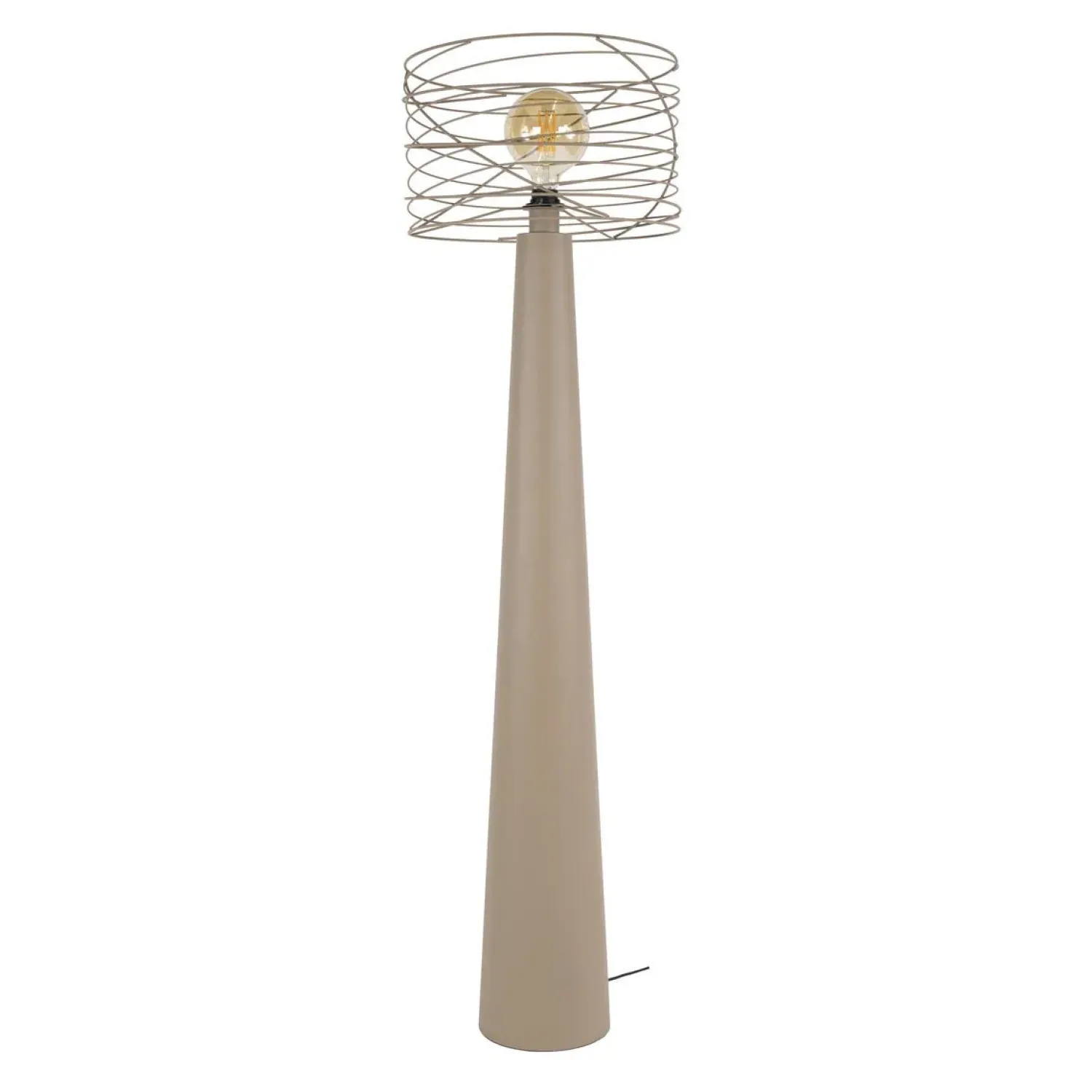 Kalfort Vloerlampen|Omaha 1-lichts Vloerlamp Beige