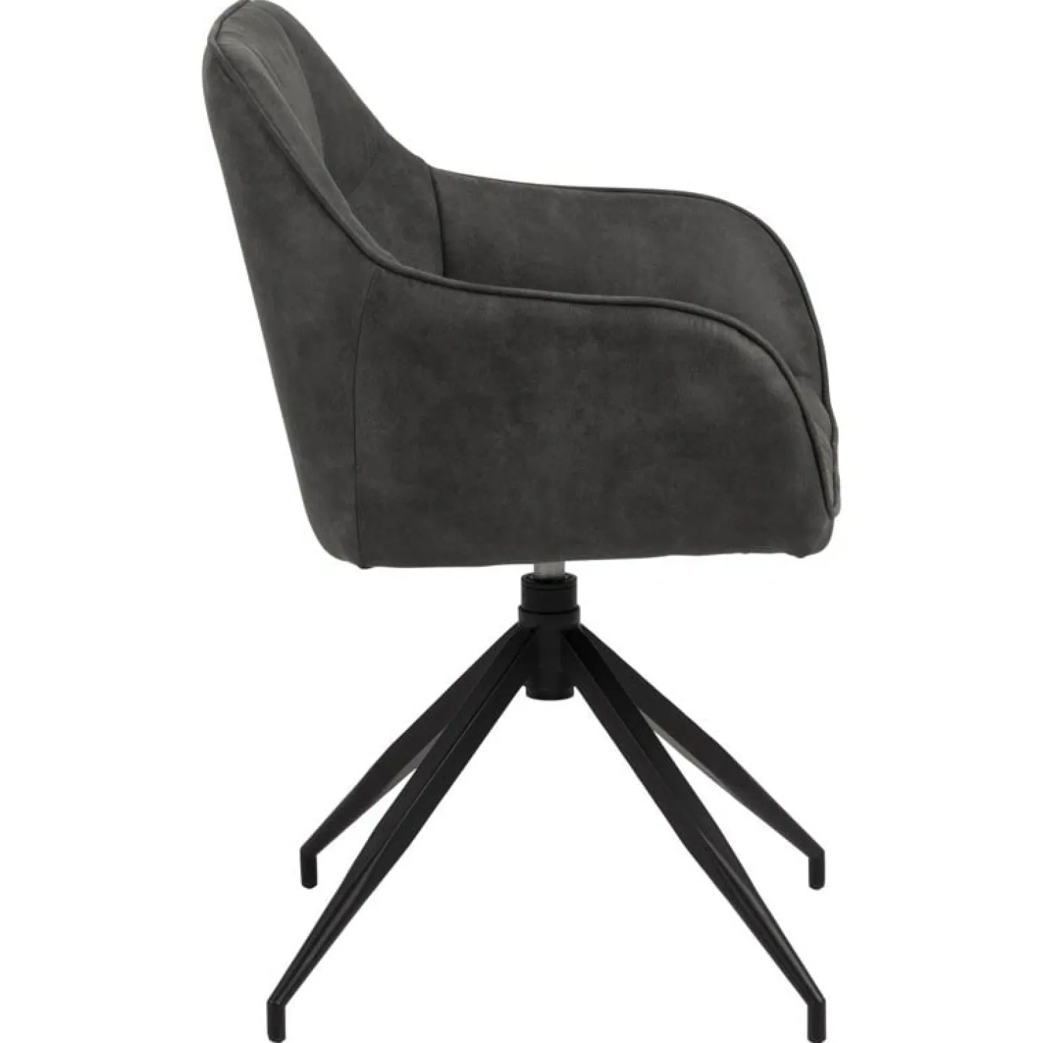 Nordhavn Eetkamerstoelen|Onyx Eetkamerstoel Antraciet