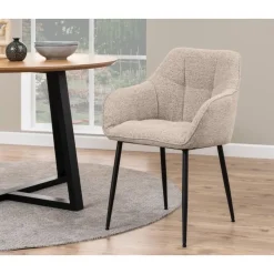 Nordhavn Eetkamerstoelen|Onyx Eetkamerstoel Beige