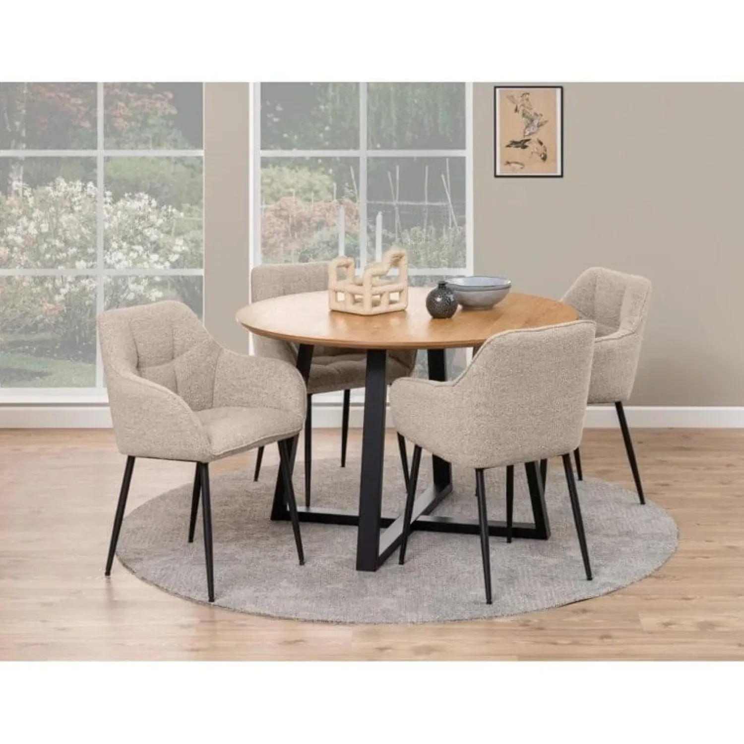 Nordhavn Eetkamerstoelen|Onyx Eetkamerstoel Beige