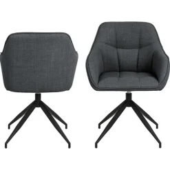 Nordhavn Eetkamerstoelen|Onyx Eetkamerstoel Grijs