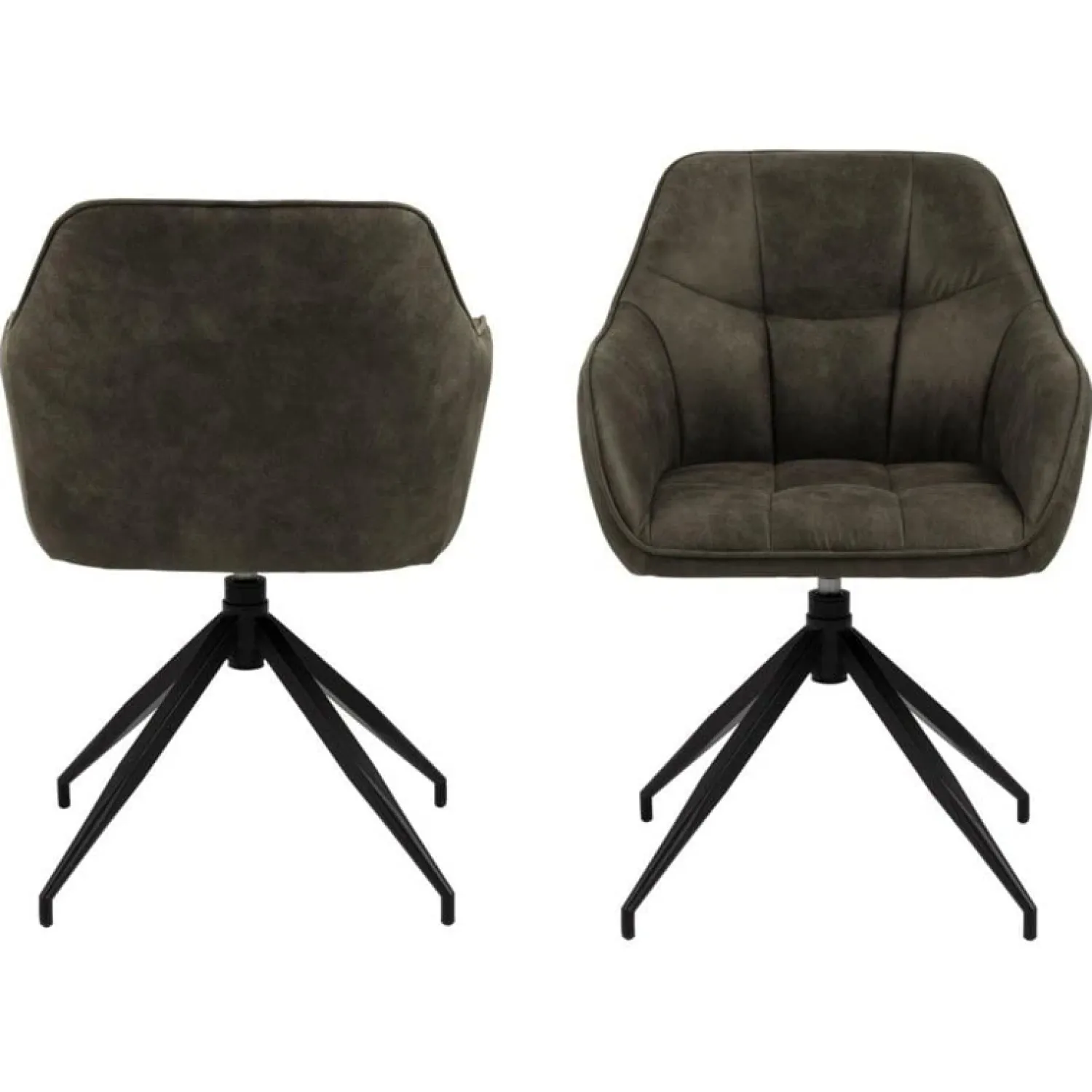 Nordhavn Eetkamerstoelen|Onyx Eetkamerstoel Groen
