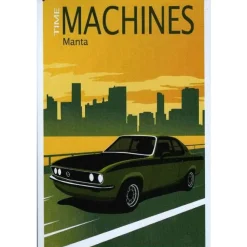 Cavetown Metalen Borden|Opel Manta Time machines - metalen bord