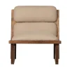 WOOOD Fauteuils|Opulent Fauteuil Bouclé/Hout Naturel