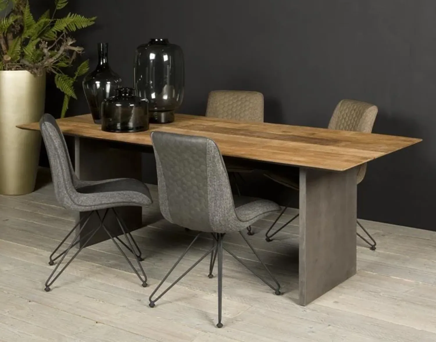 Tower living Eettafels|Ora Eettafel Teakhout 200 cm