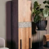 Tower living Wandkasten|Industriele Kasten|Ora Wandkast Teakhout 57 cm