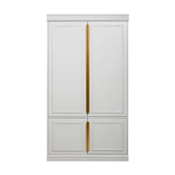 WOOOD Industriele Kasten|Kledingkasten|Organize Kledingkast Dennenhout Mist 44cm
