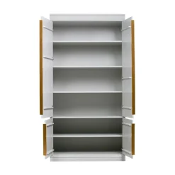 WOOOD Industriele Kasten|Kledingkasten|Organize Kledingkast Dennenhout Mist 44cm