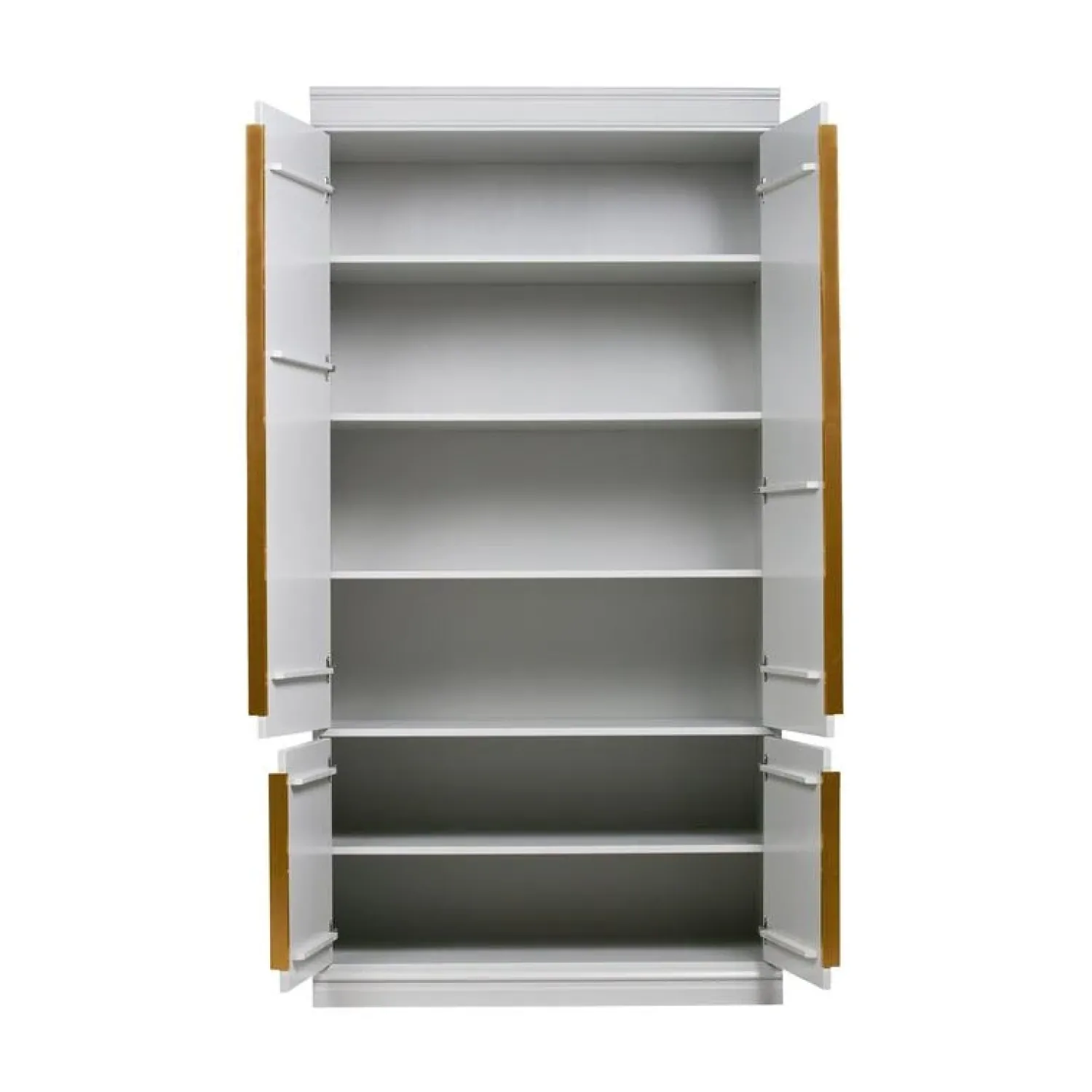 WOOOD Industriele Kasten|Kledingkasten|Organize Kledingkast Dennenhout Mist 44cm