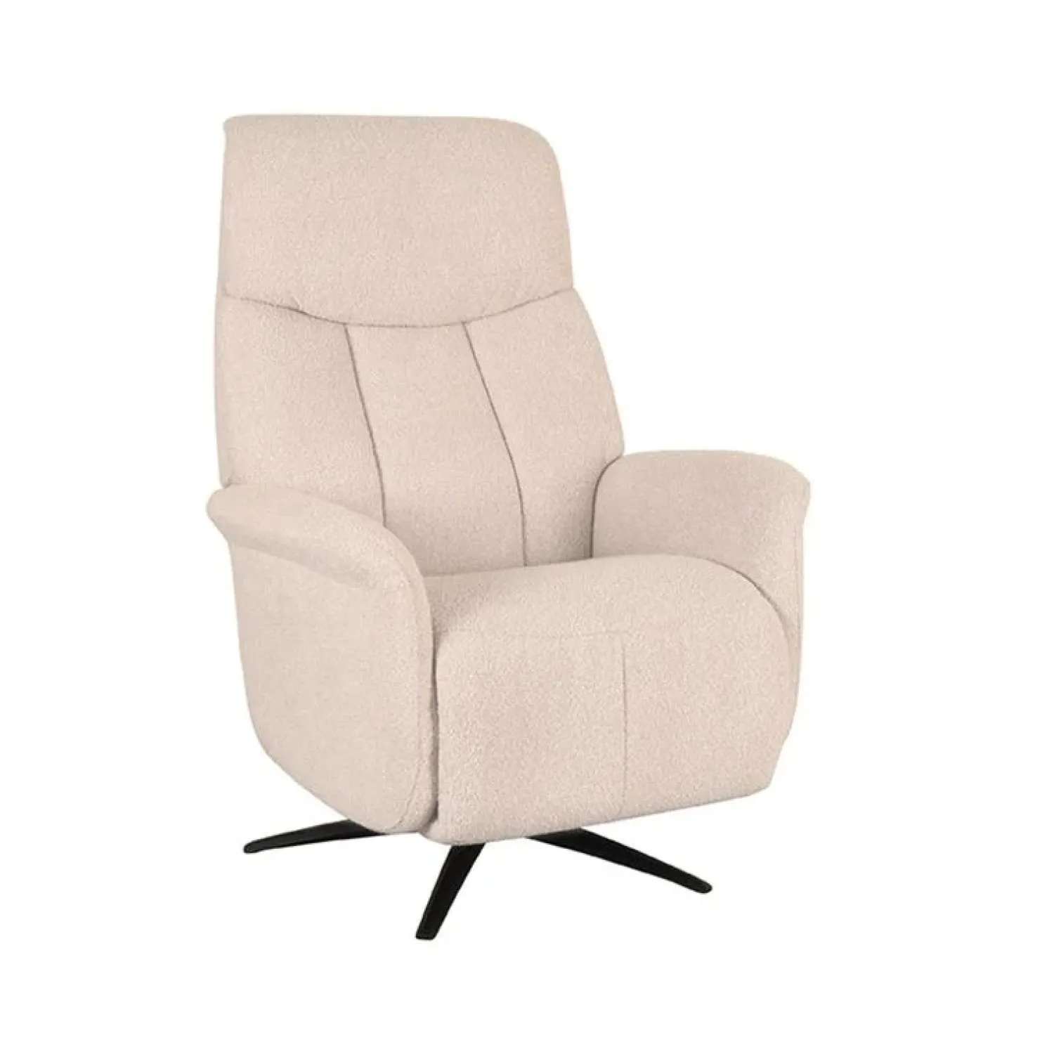 Label51 Fauteuils|Oslo Fauteuil Naturel Boucle Elektrisch