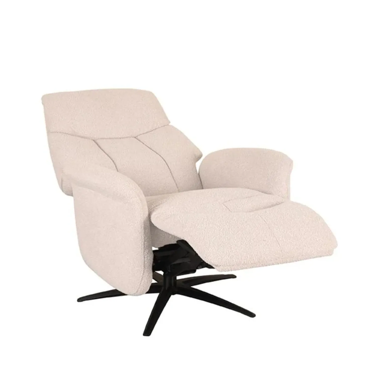 Label51 Fauteuils|Oslo Fauteuil Naturel Boucle Elektrisch
