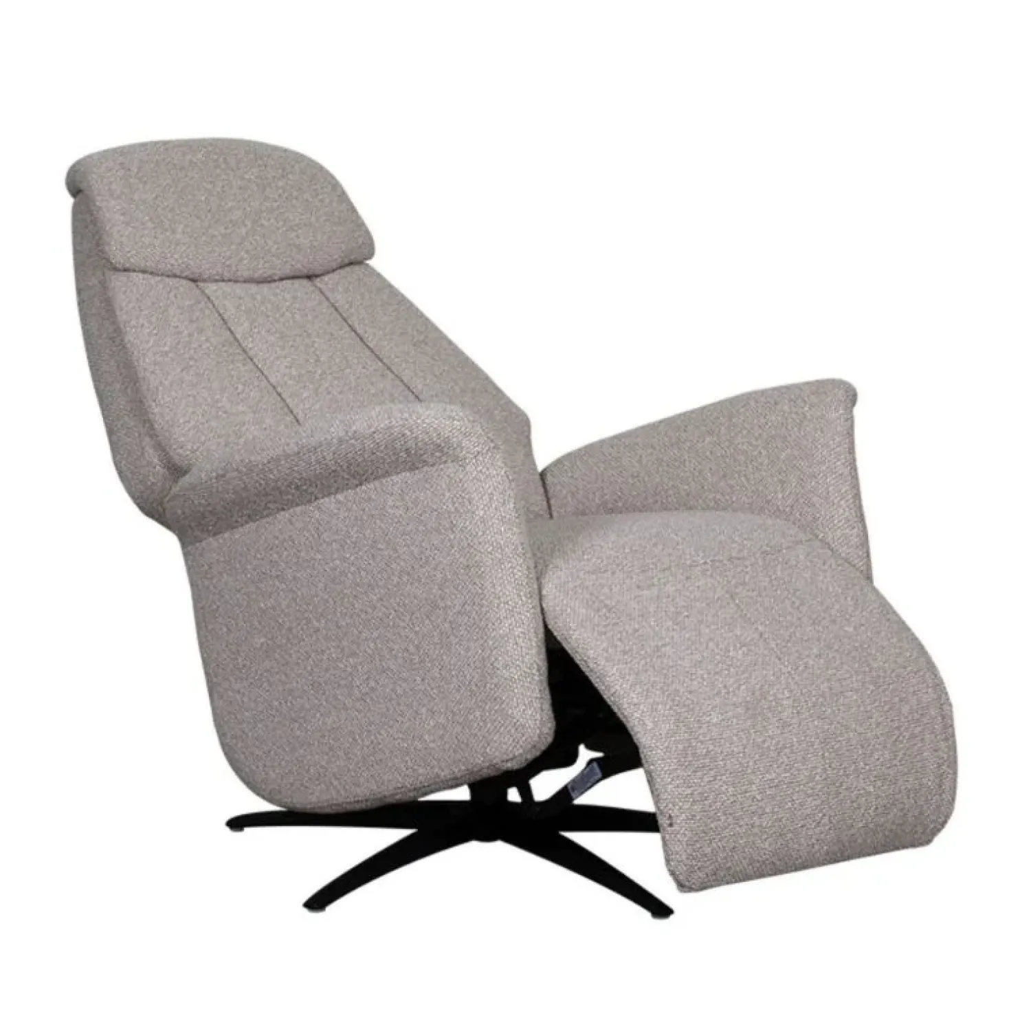 Label51 Fauteuils|Oslo Fauteuil Naturel Boucle Elektrisch