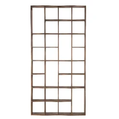 Eleonora Boekenkasten|Industriele Kasten|Ozzy Boekenkast Bruin 120cm