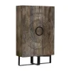 Tower living Wandkasten|Industriele Kasten|Padua wandkast manghout 2 deurs 120cm