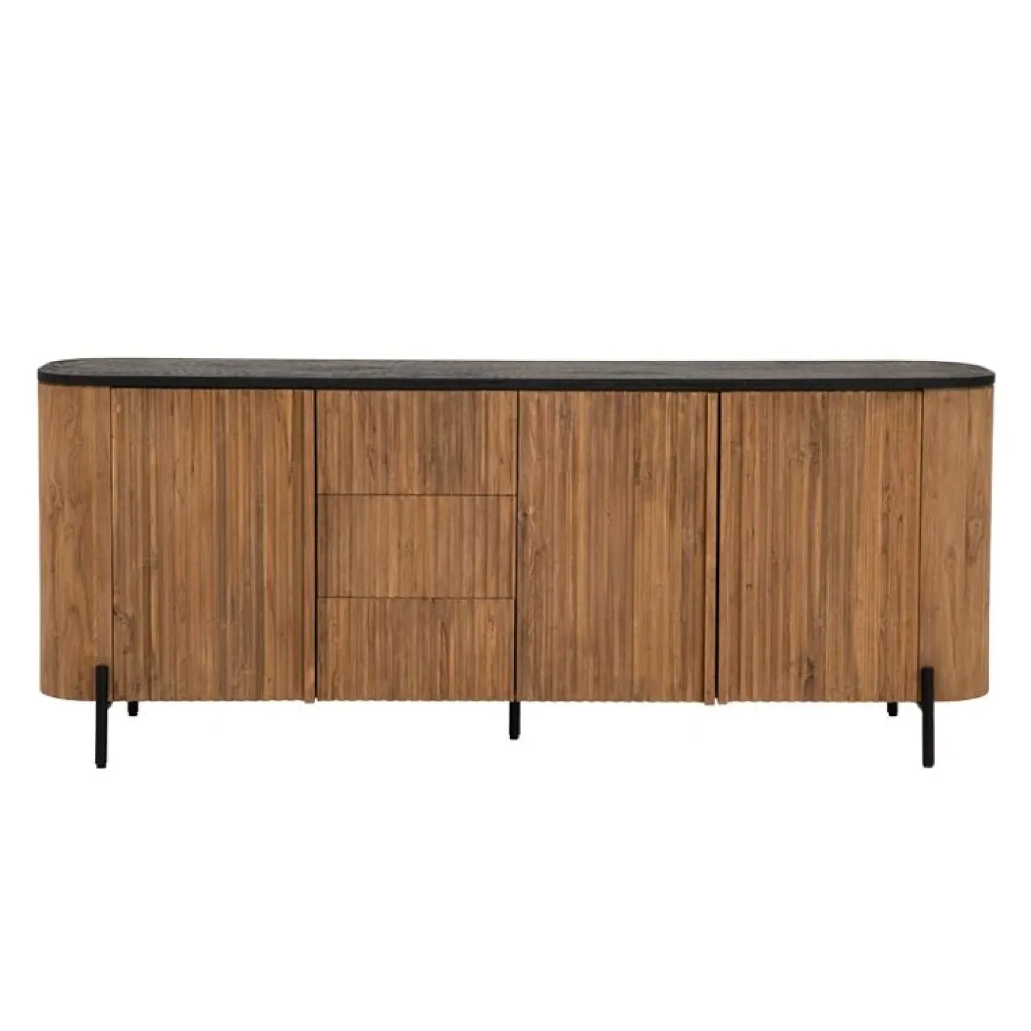 Tower living Dressoirs|Industriele Kasten|Palazzo Dressoir Teakhout 200cm