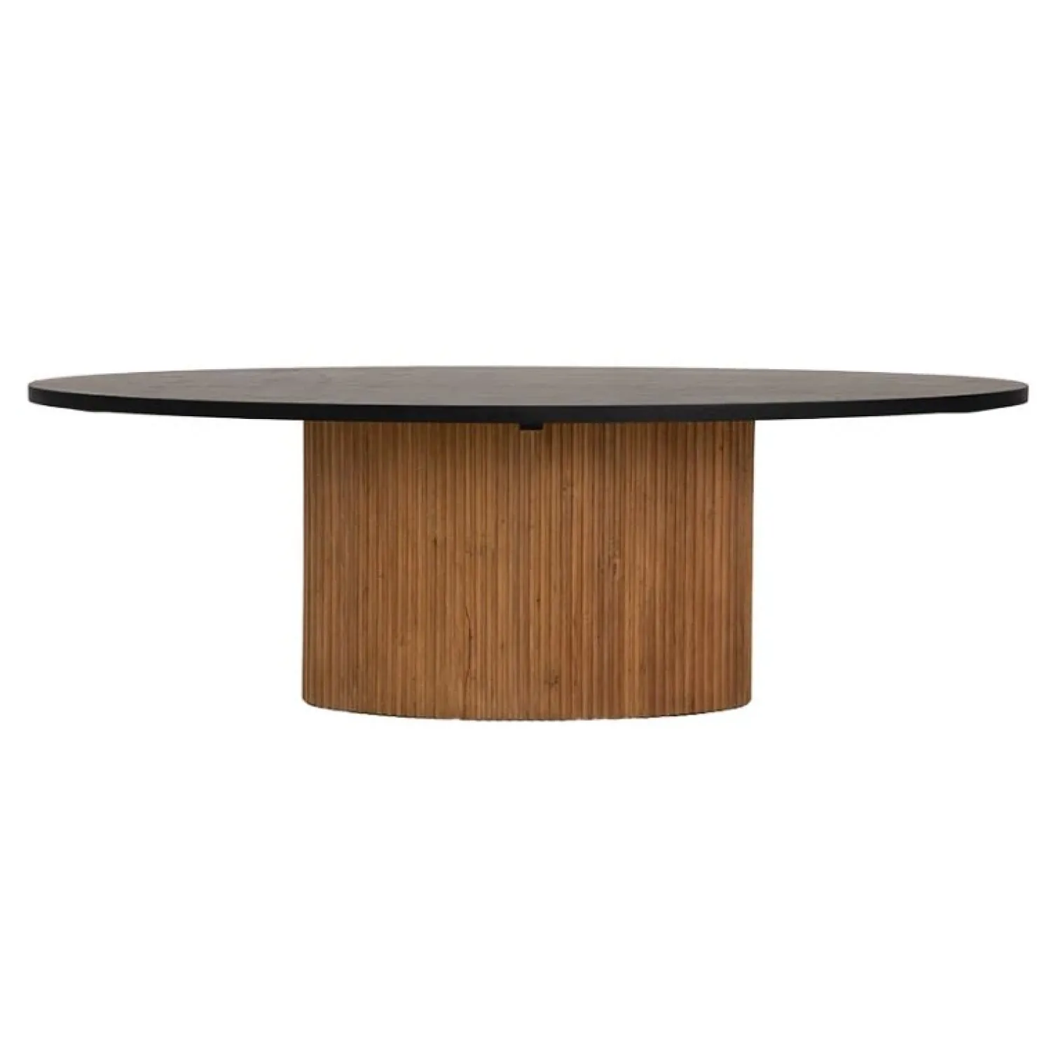 Tower living Eettafels|Palazzo Eetkamertafel Teakhout ovaal 200cm