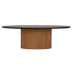 Tower living Eettafels|Palazzo Eetkamertafel Teakhout ovaal 240cm