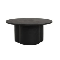 Tower living Salontafels|Palazzo Salontafel rond L zwart 90cm