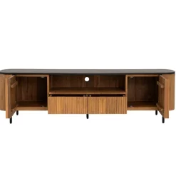 Tower living Industriele Kasten|Tv Meubels|Palazzo Tv meubel Teakhout 200cm