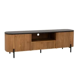 Tower living Industriele Kasten|Tv Meubels|Palazzo Tv meubel Teakhout 180cm