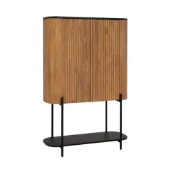 Tower living Wandkasten|Industriele Kasten|Palazzo Wandkast Teakhout 105cm