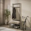 Kalfort Overig|Patrick Garderobebank Brons 70cm