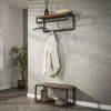 Kalfort Kapstokken|Patrick Kapstok met hoedenplank 8 haken 80cm