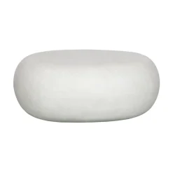 vtwonen Bijzettafels|Pebble Bijzettafel Betonlook Wit 65cm