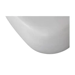 vtwonen Salontafels|Pebble Salontafel Betonlook Wit 100cm