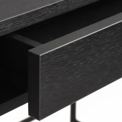 LykkeHome Bureautafels|Pernille bureautafel zwart 120cm