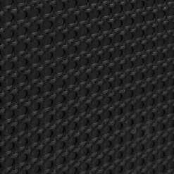 LykkeHome Dressoirs|Industriele Kasten|Pernille dressoir zwart melamine rotan 140cm