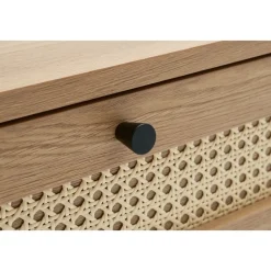 LykkeHome Salontafels|Pernille Salontafel Naturel rotan 110cm