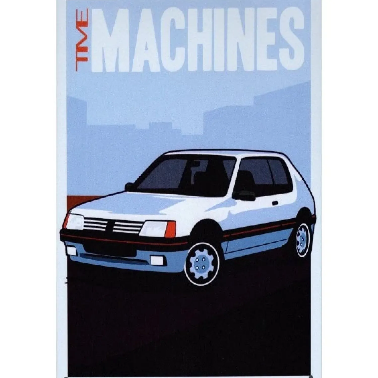 Cavetown Metalen Borden|Peugeot 205 Time Machines - metalen bord