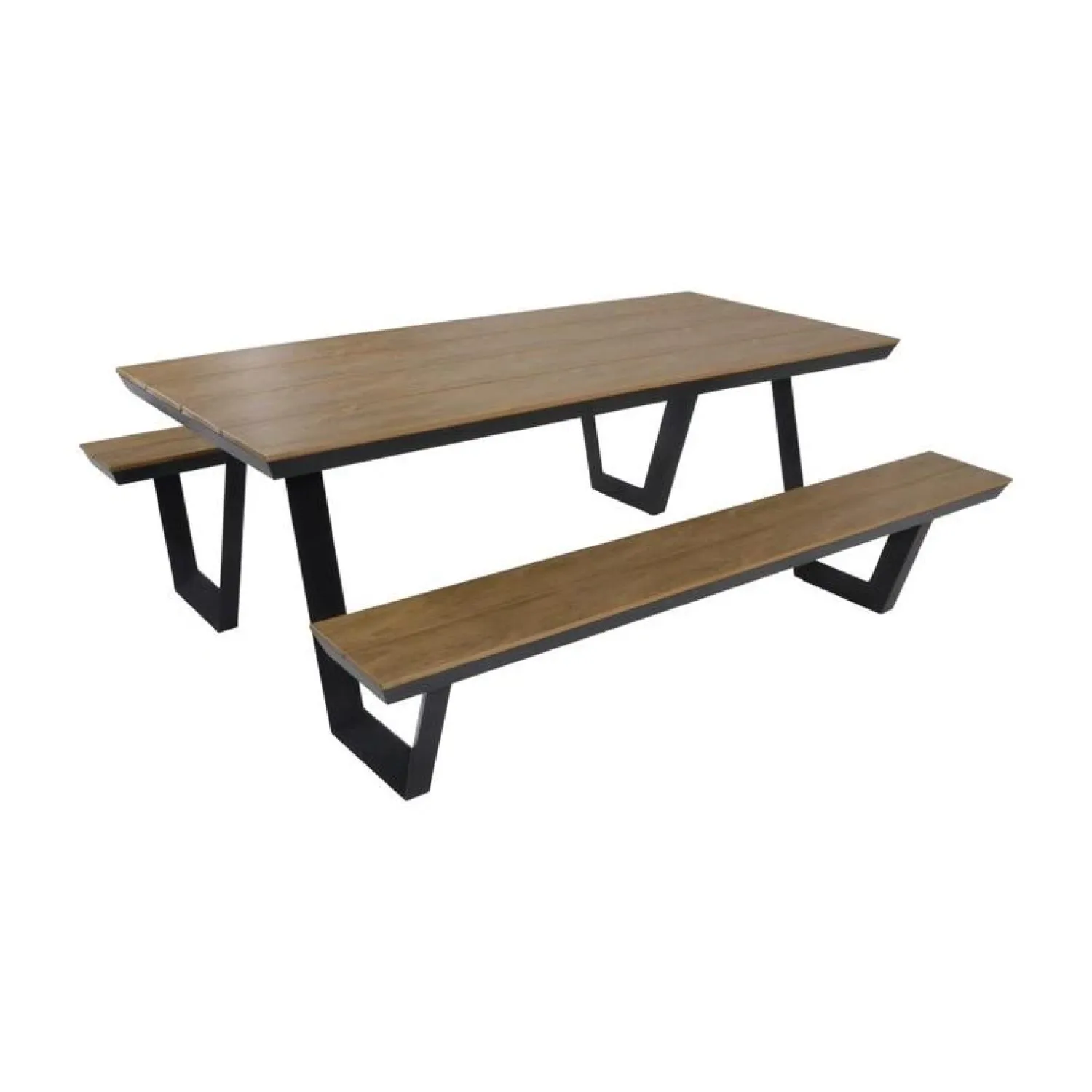 Lesli Living Tuintafels|Picknickset Arezzo rechthoekig 200cm