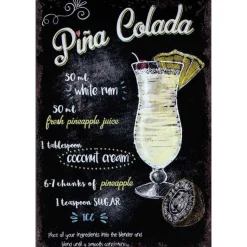 Cavetown Metalen Borden|Pina Colada - metalen bord
