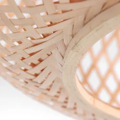 Steinmex Plafondlampen|Plafonnieres|Plafondlamp Maze 1-lichts licht hout