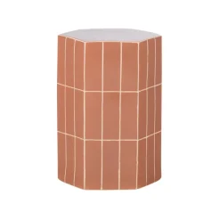 WOOOD Bijzettafels|Plu Bijzettafel Oudroze 54cm