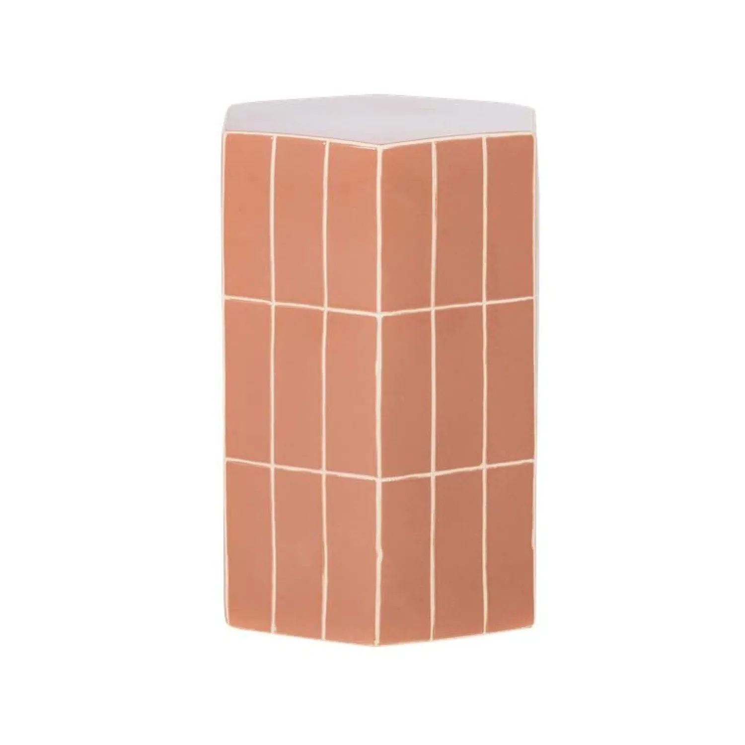 WOOOD Bijzettafels|Plu Bijzettafel Oudroze 54cm